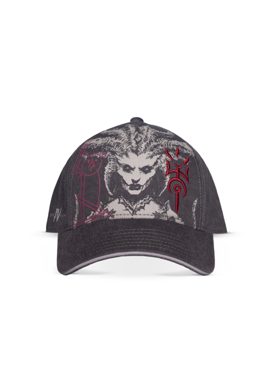 Diablo  Cap - Diablo IV - Lilith Sister of Mercy - black