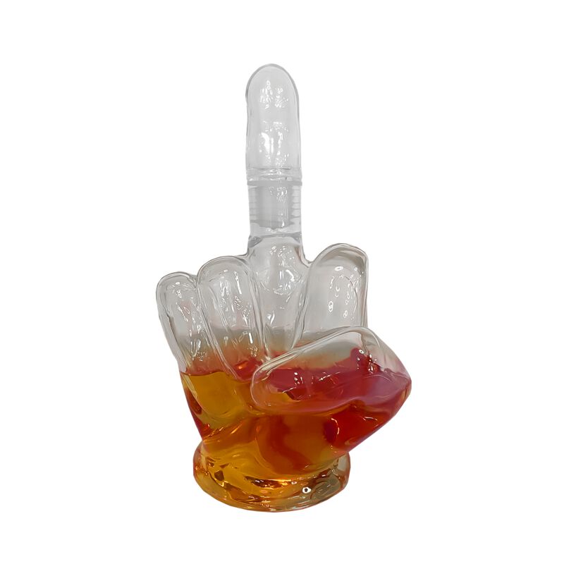 Vinkanna Fun av Mittelfinger - Karaffe - None - transparent
