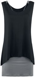 Two in One Dress, Black Premium by EMP, Kurzes Kleid