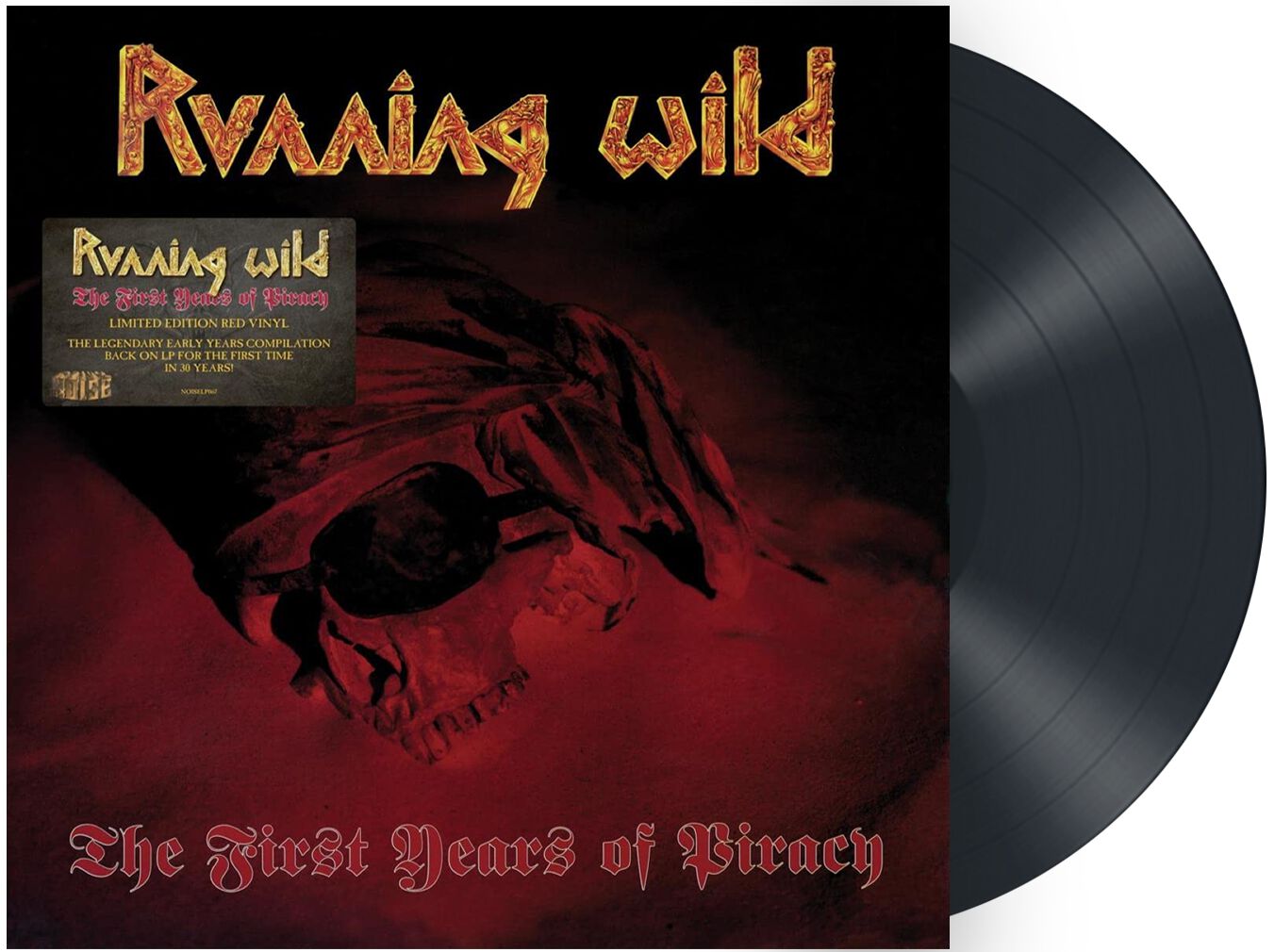 Running Wild The first years of piracy LP red