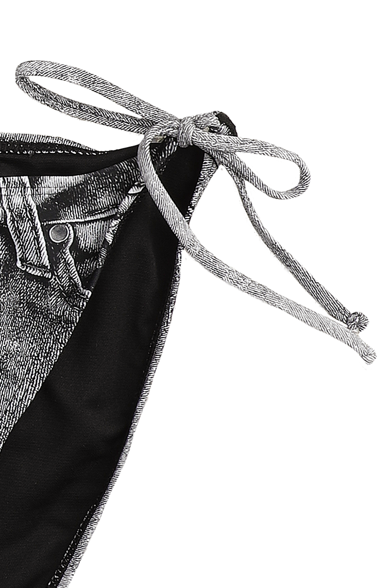 Thumbnail - RED by EMP Basic Bikini-Set grau in S