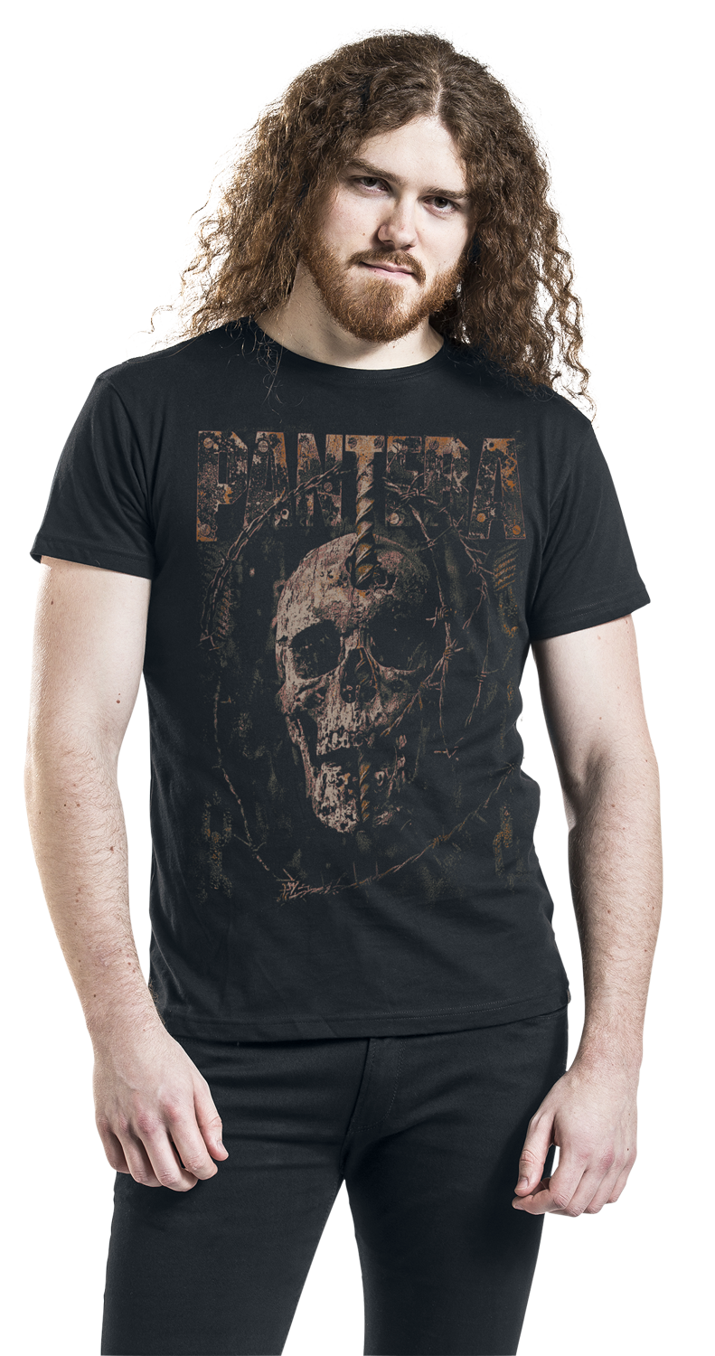 Thumbnail - Pantera Stronger Than All T-Shirt schwarz in L