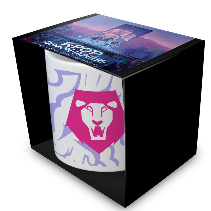 Thumbnail - KPop Demon Hunters Saja Boys Logo Tasse multicolor