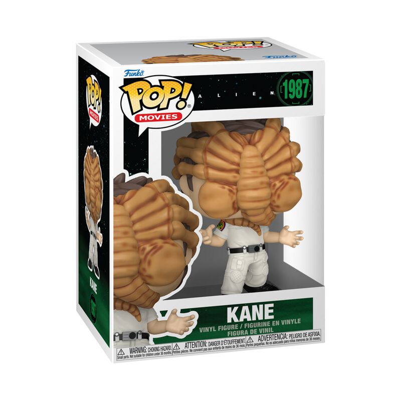Alien Kane (Chase Edition Möglich) Vinyl Figur 1987 Funko Pop! Multicolor
