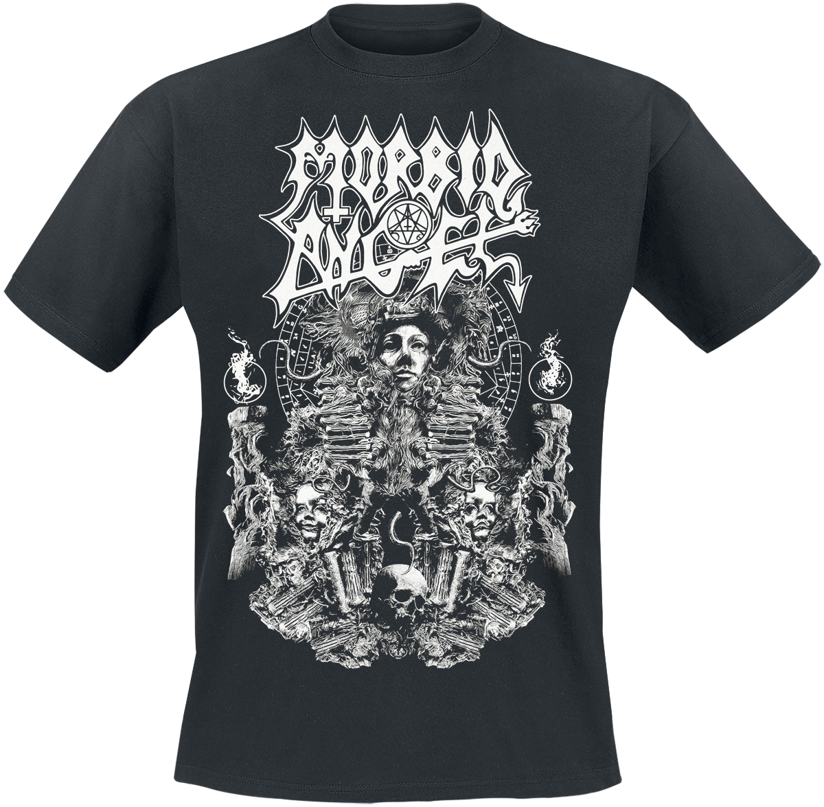Morbid Angel  T-Shirt - Pillars Crumbling - for Men - black