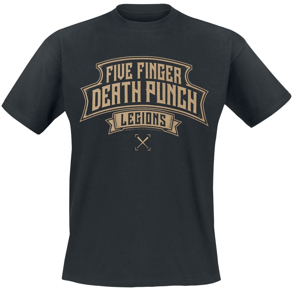 Five Finger Death Punch T-Shirt - Knuckles Legions - S bis 5XL - für Männer - Größe S - schwarz  - Lizenziertes Merchandise!