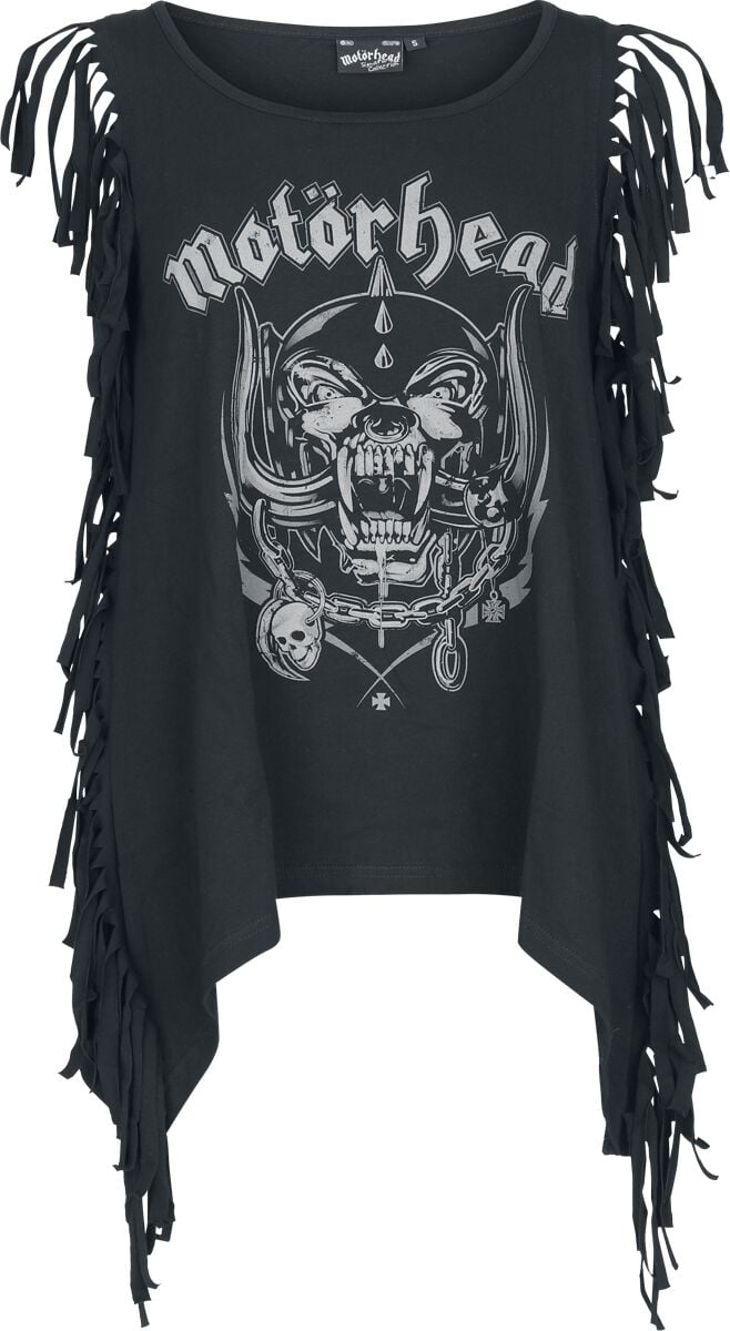 Levně Motörhead EMP Signature Collection Dámský top černá