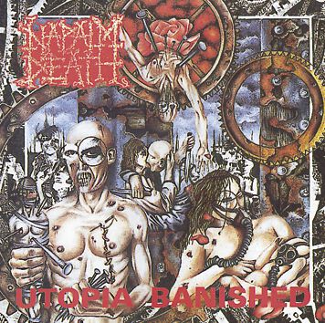 Image of Napalm Death Utopia banished CD Standard