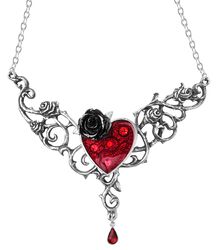 Blood Rose Heart, Alchemy Gothic, Halskette