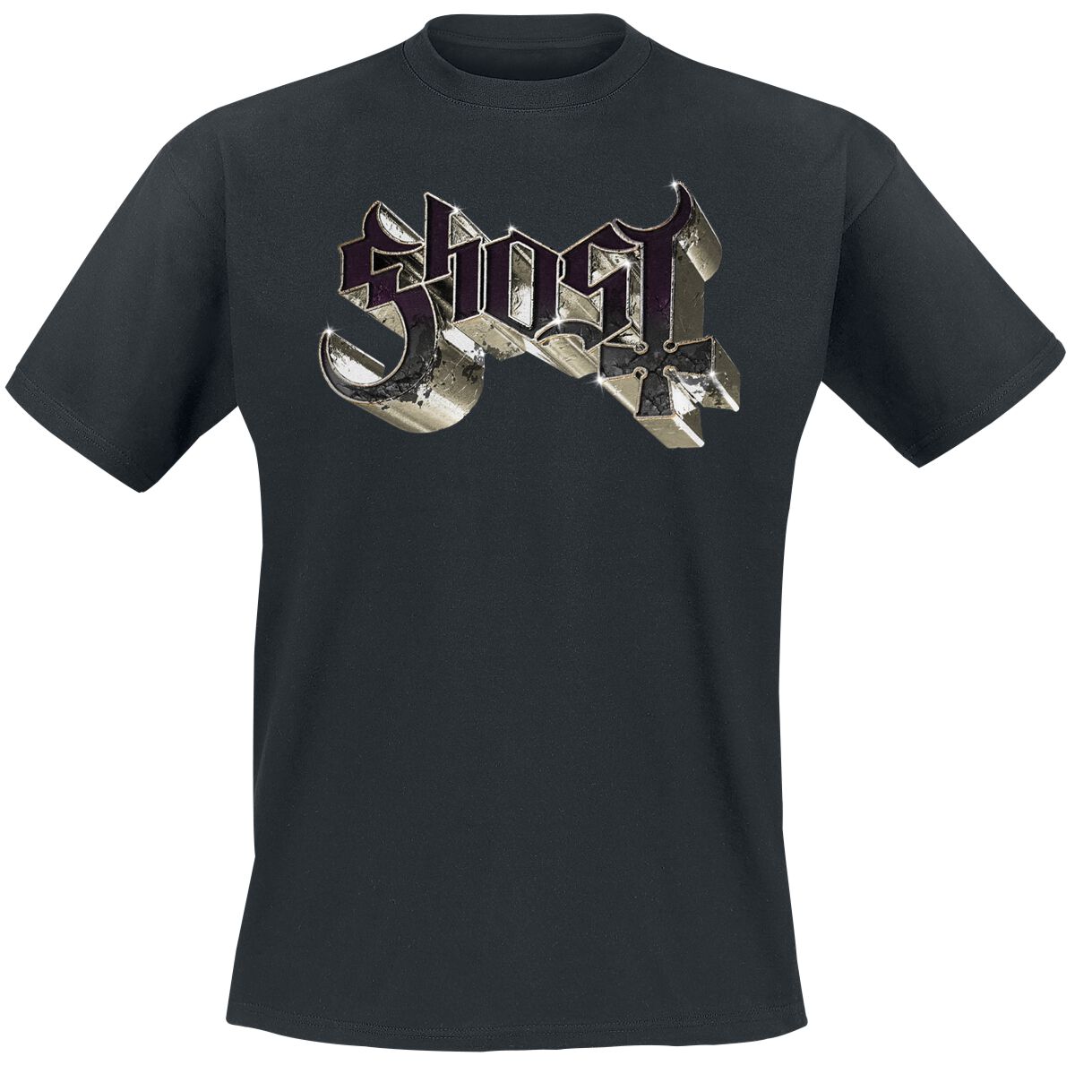 Ghost T-Shirt - 2 Big 2 Rig - S bis 5XL - für Männer - Größe S - schwarz  - EMP exklusives Merchandise!