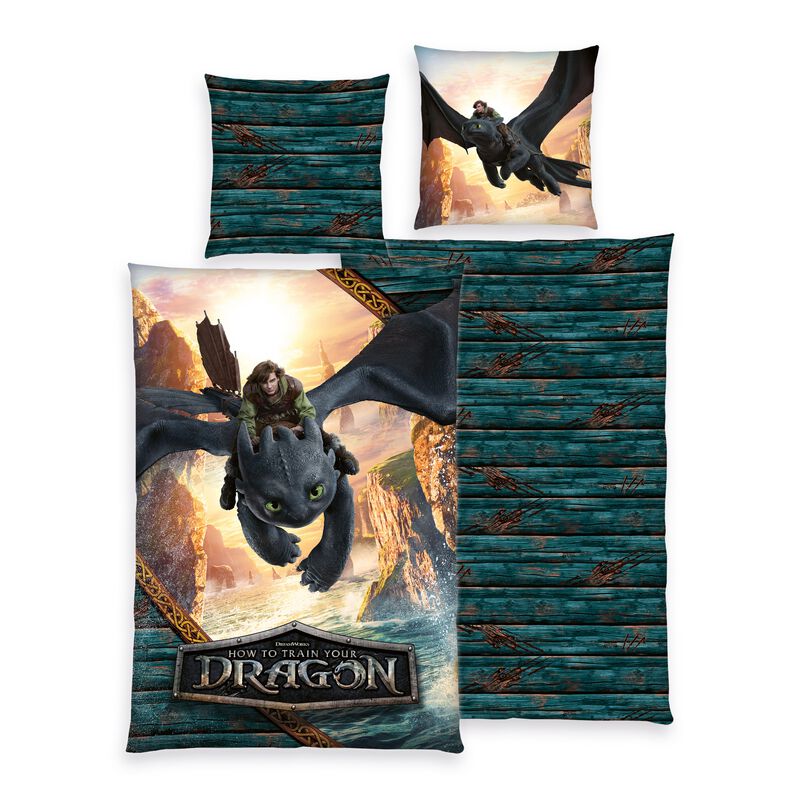 How To Train Your Dragon Beddengoed - Dragon - voor Geen - meerkleurig