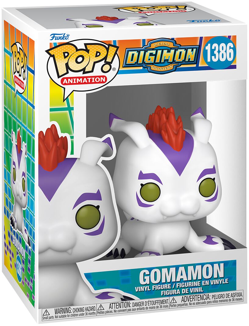 Digimon - Gomamon Vinyl Figur 1386 - Funko Pop! Figur - multicolor