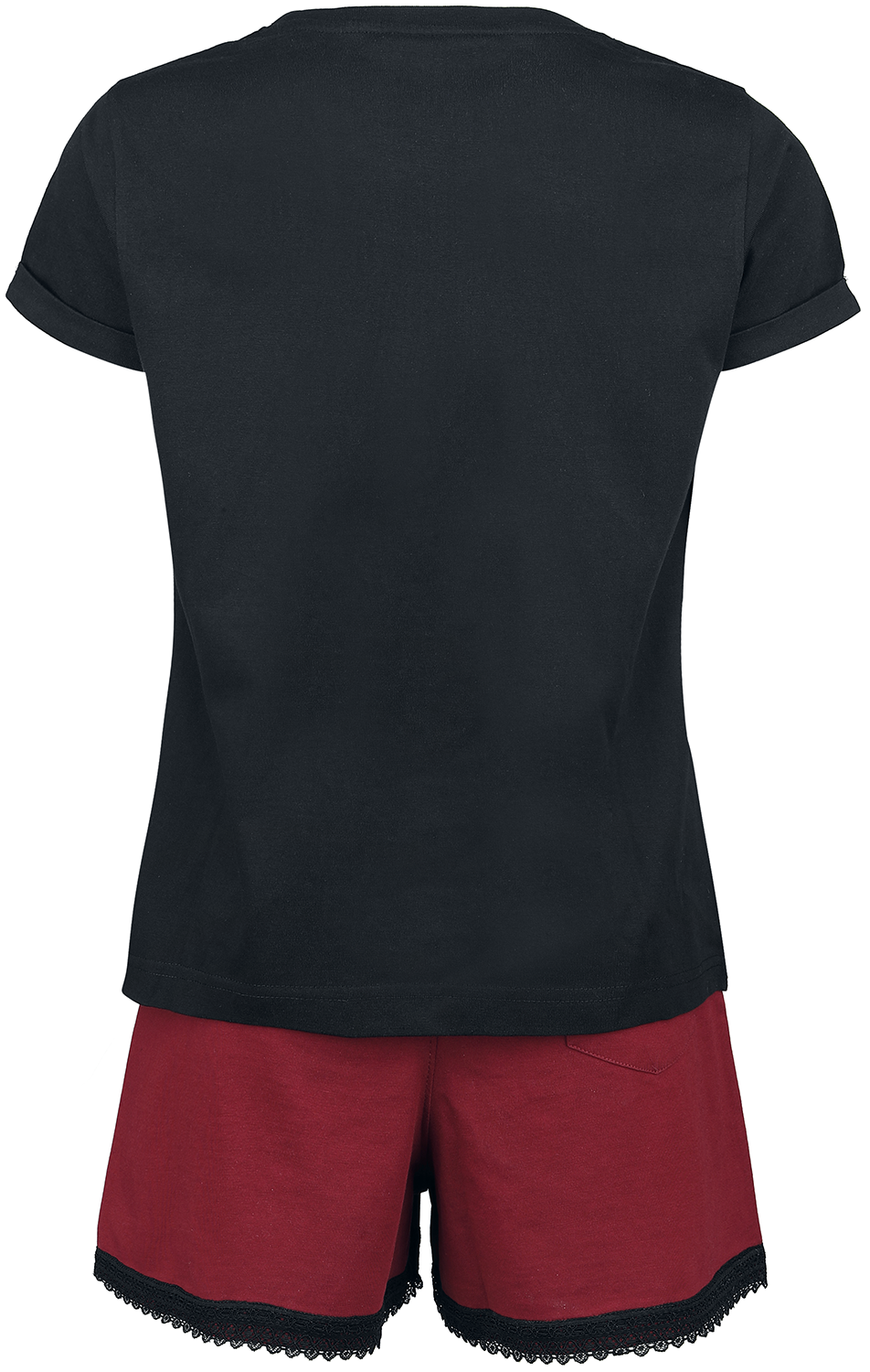 Assassin's Creed - Gaming Schlafanzug - Lines - S bis XXL - für Damen - Größe XL - schwarz/rot  - EMP exklusives Merchandise!