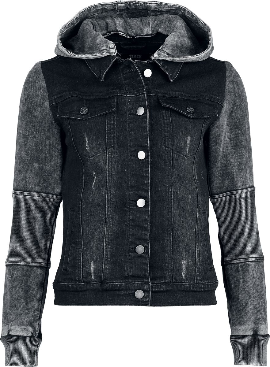 4068143252980 - Essential Jeansjacke schwarz grau in XXL