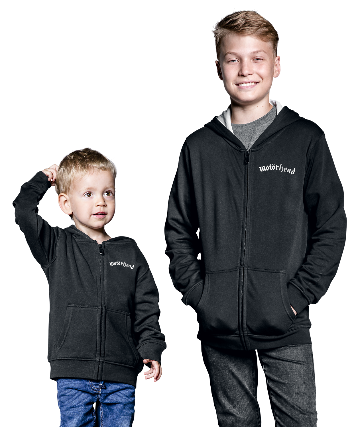 Motörhead Metal Kids - Red Banner Kinder-Kapuzenjacke schwarz
