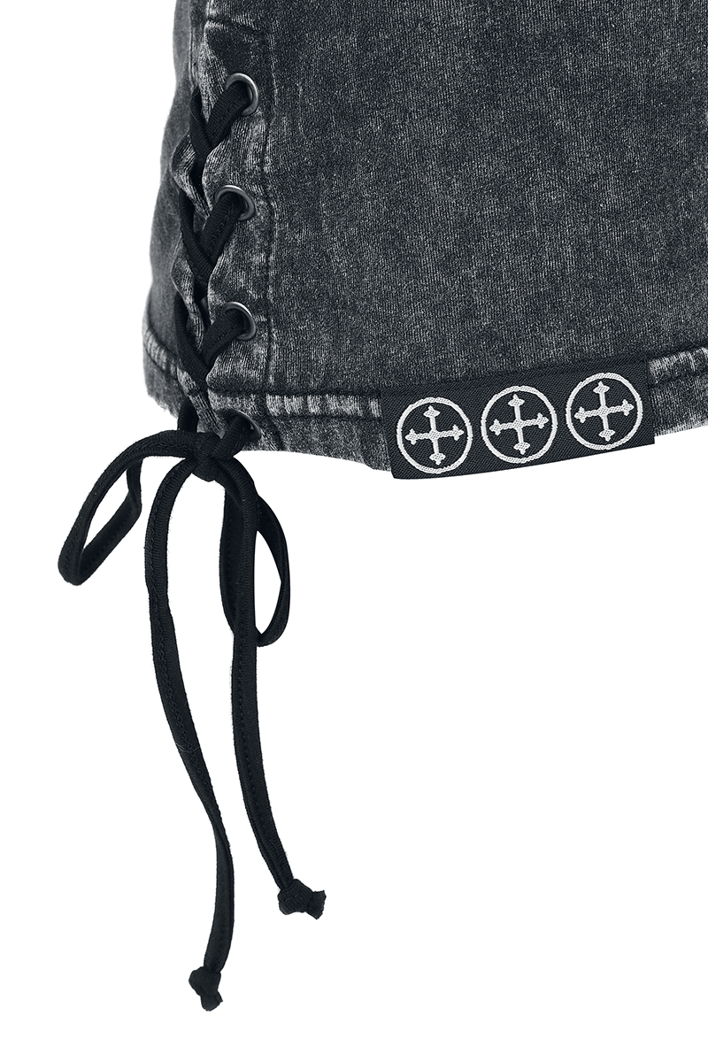 Thumbnail - Rock Rebel by EMP Original Sinner T-Shirt T-Shirt grau in M