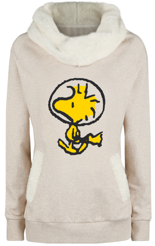 Peanuts  Sweatshirt - Woodstock - for Women - beige