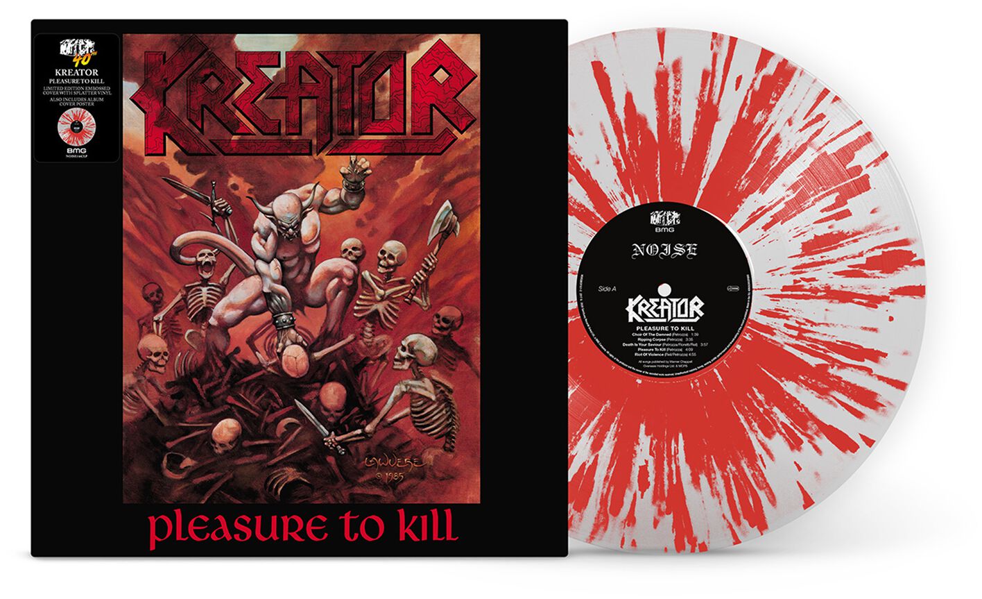 Pleasure To Kill von Kreator – LP (Coloured, Limited Edition, Re-Release, Standard)