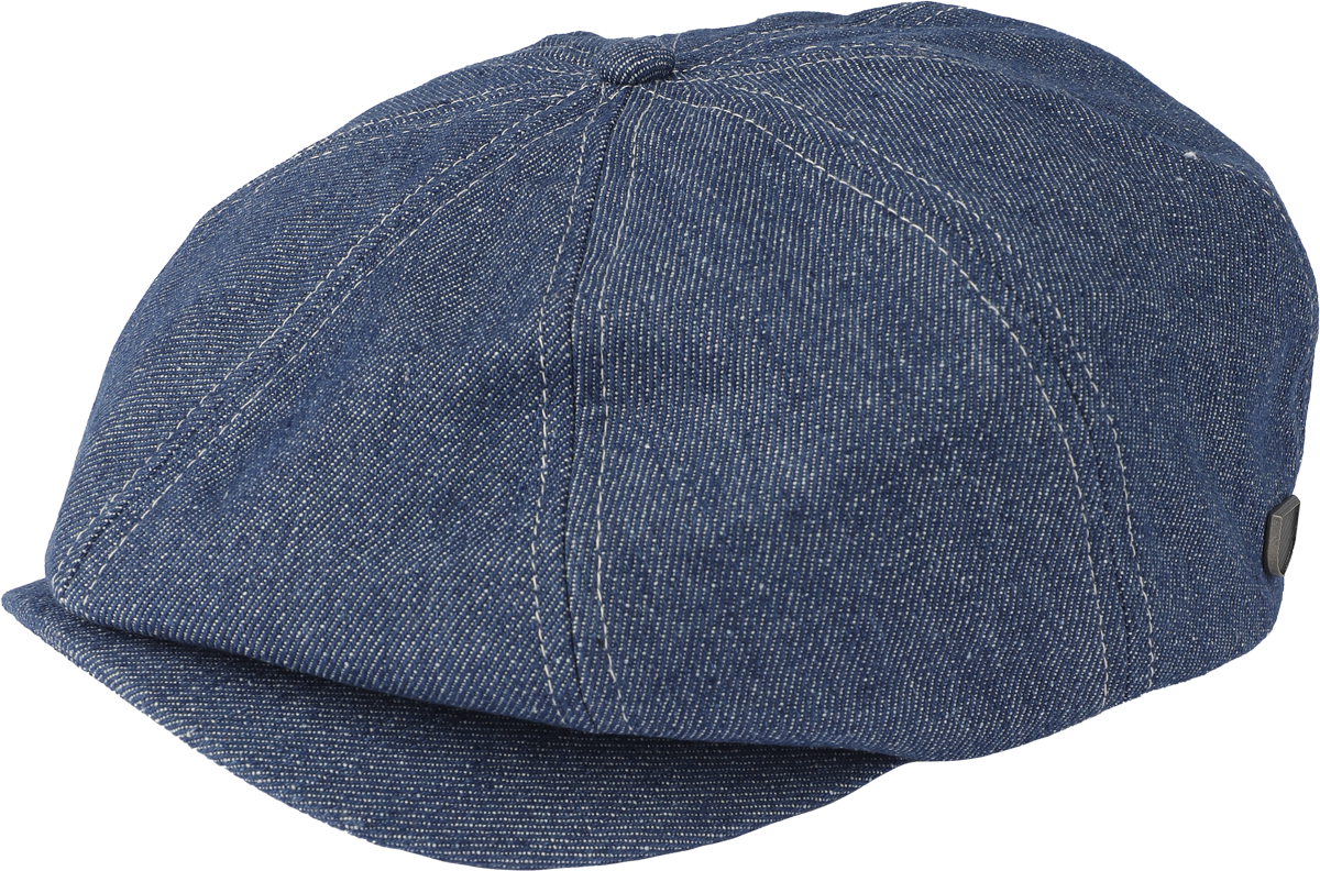 Beanie  di Brixton - Brood Snap Cap blu/bianco