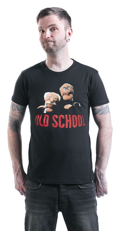 Große Größen Männer Old School | Die Muppets T-Shirt