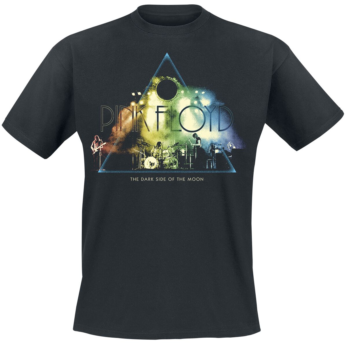 DSTOM Live Triangle T-Shirt schwarz von Pink Floyd