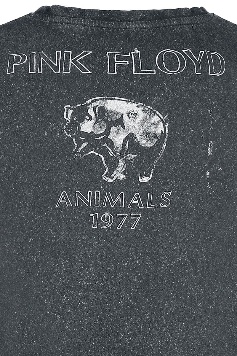 Animals T-Shirt charcoal von Pink Floyd XV6107