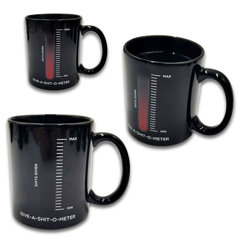 Mad Monkey Tasse - Give a Shit - multicolor  - Lizenzierter Fanartikel