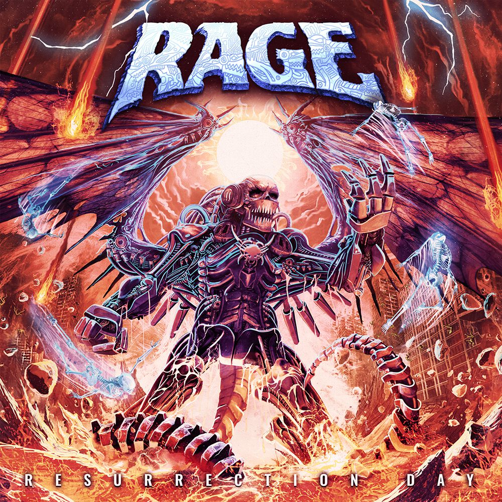 Image of Rage Resurrection day CD & Poster Standard