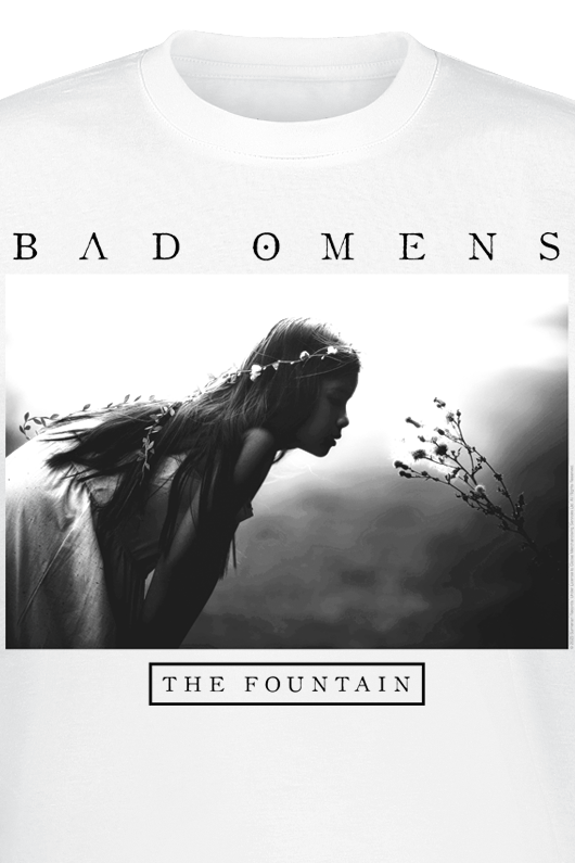 Bad Omens The Fountain T-Shirt weiß