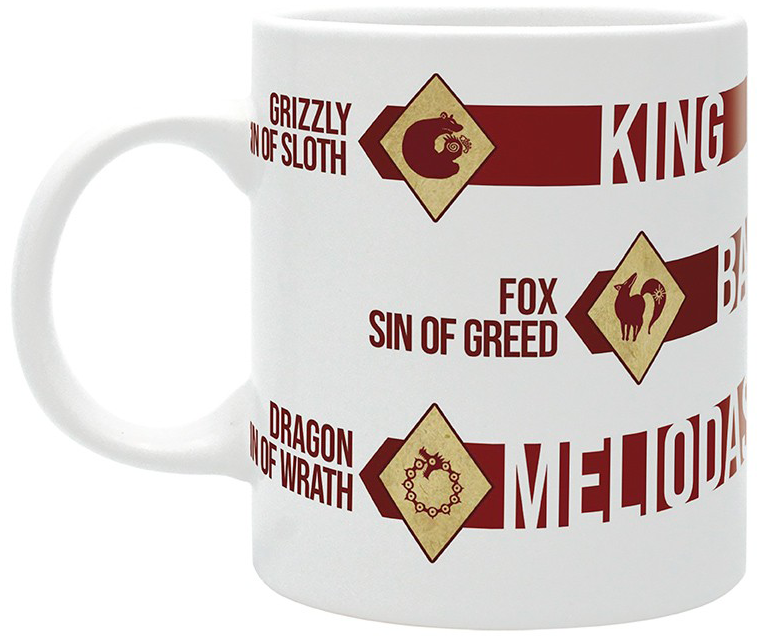 The Seven Deadly Sins Meliodas, Ban & King Tasse multicolor