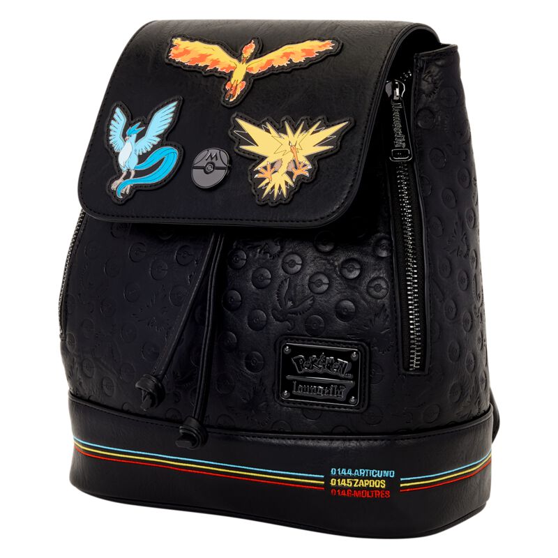 Pokémon - Gaming Mini-Rucksack - Loungefly - Legendary Birds - multicolor