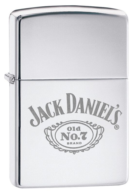 0191693206739 - Jack Daniels - Logo Feuerzeug multicolor