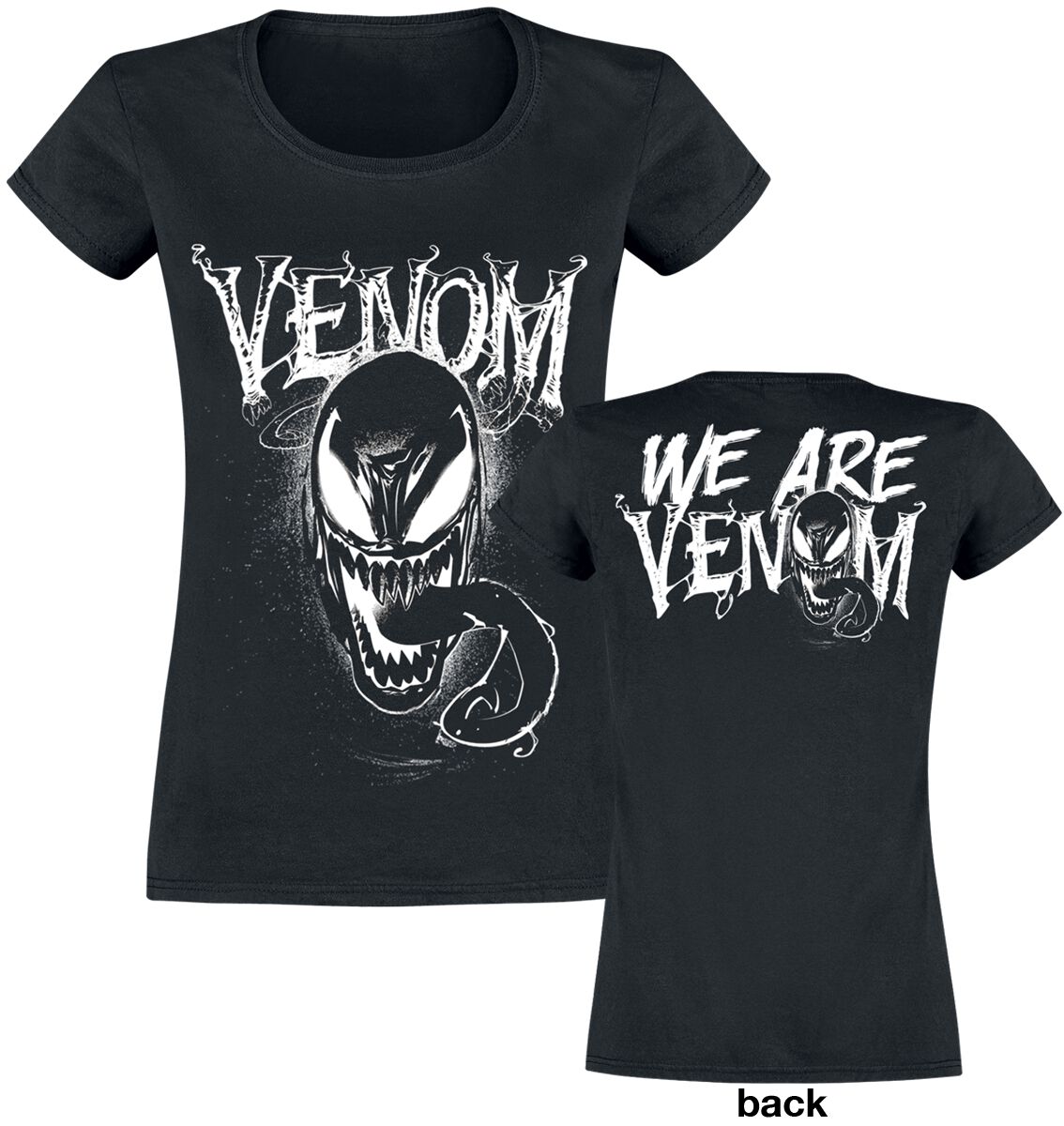 Levně Venom (Marvel) We Are Venom Dámské tričko černá