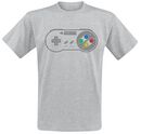 SNES Controller, Nintendo, T-Shirt
