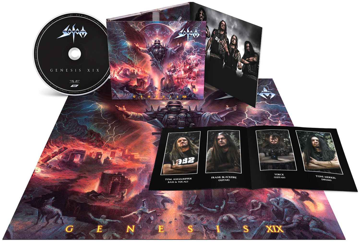 Image of Sodom Genesis XIX CD Standard