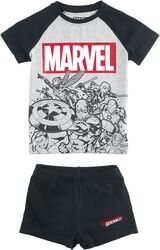 Avengers, Marvel, Kinder-Pyjama