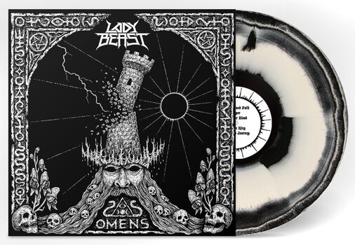 Image of Lady Beast Omens 12 inch-EP farbig