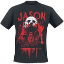 Jason Voorhees - Blood Splatter, Freitag, der 13., T-Shirt
