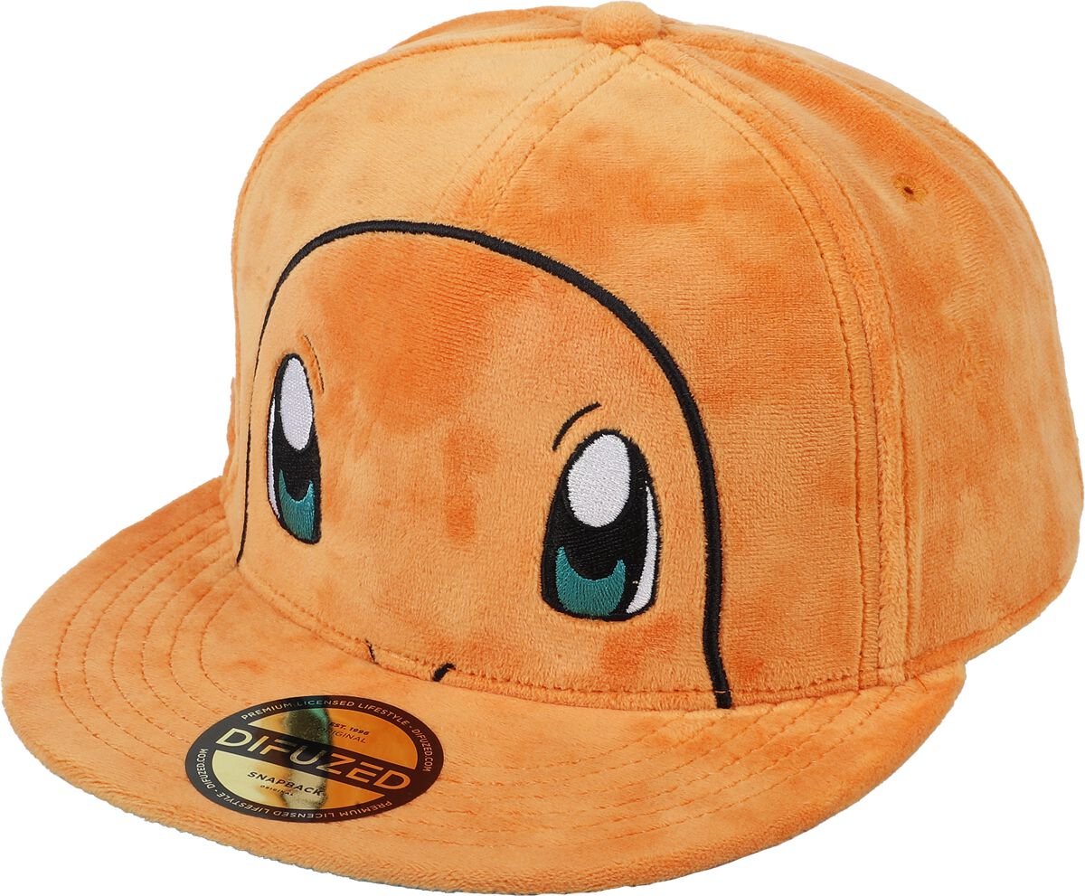 Gorra  de Pokémon - Glumanda Naranja