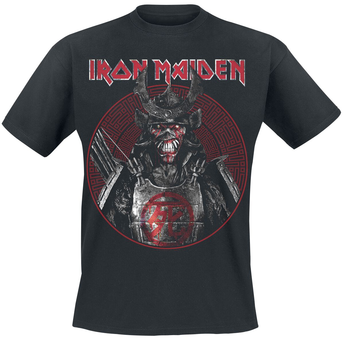 Image of Iron Maiden Eddie Full Front Death T-Shirt schwarz