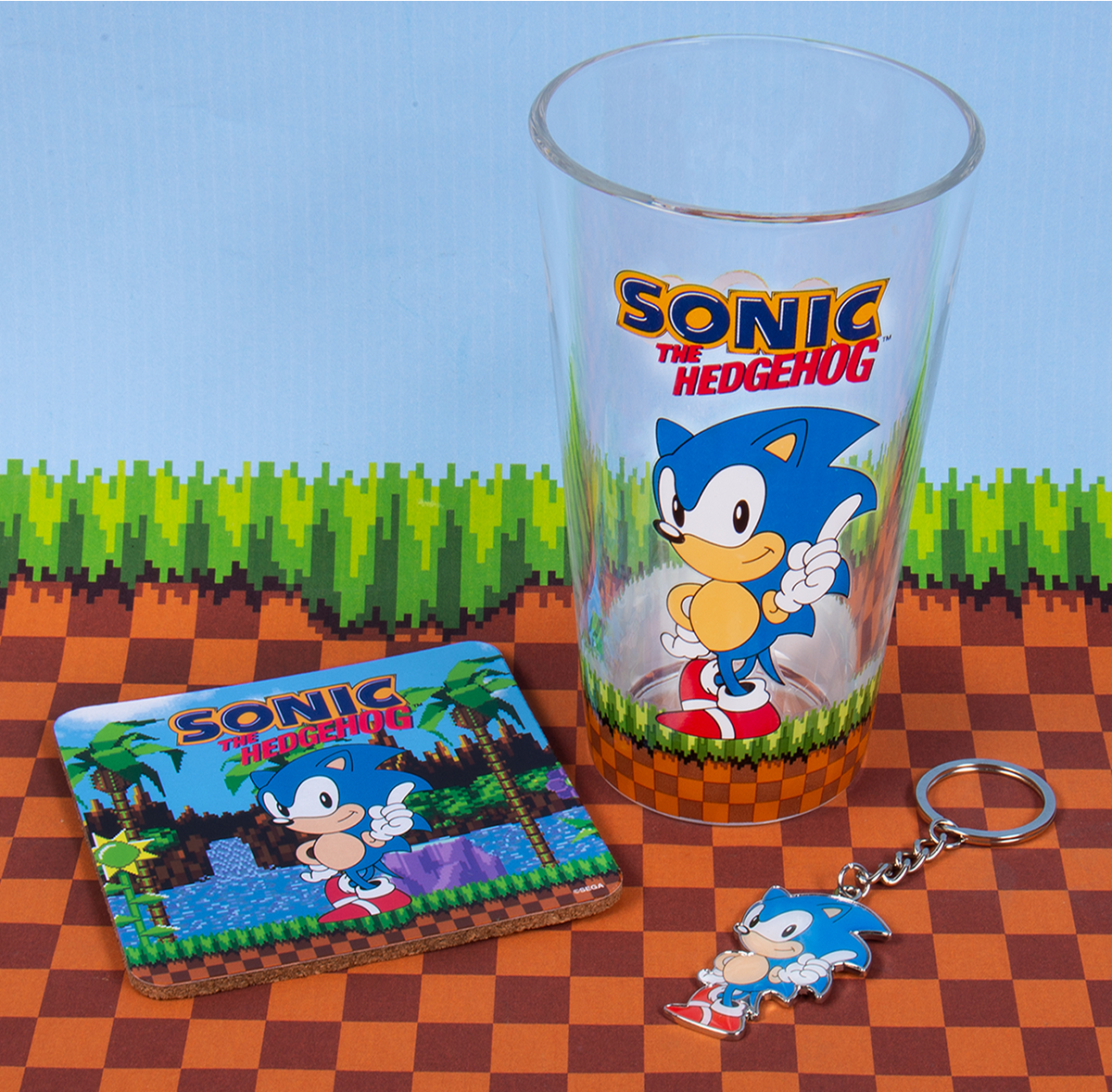 Sonic The Hedgehog Geschenk-Set Fanpaket multicolor