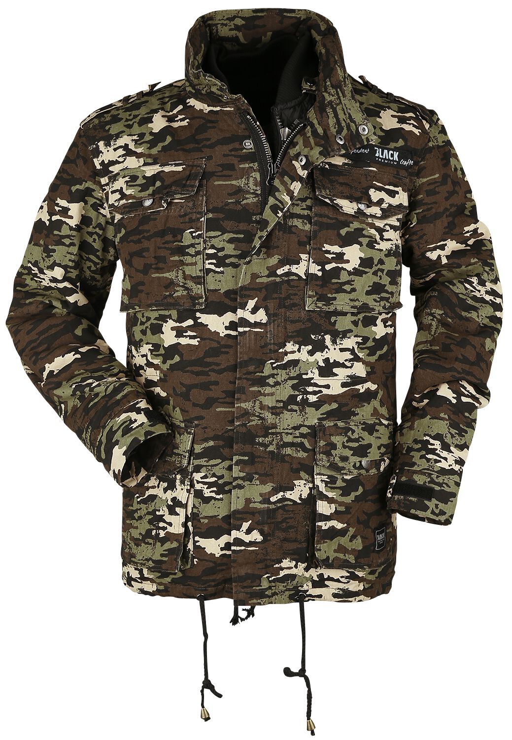 Image of Giacca invernale di Black Premium by EMP - Army Field Jacket - S a XXL - Uomo - mimetico scuro