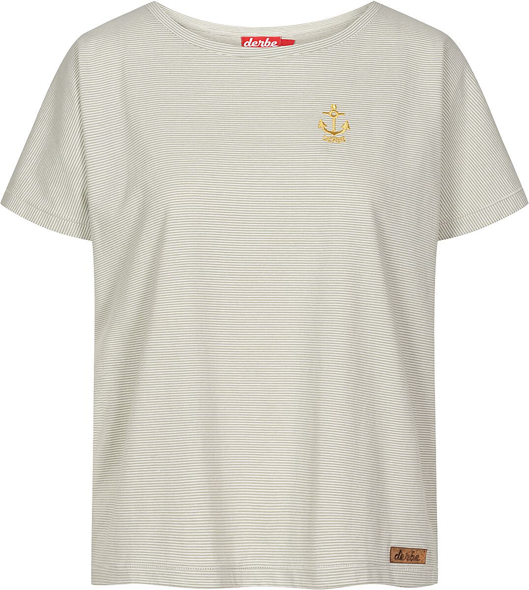 Image of Derbe Hamburg Golden Anchor Girl-Shirt mint