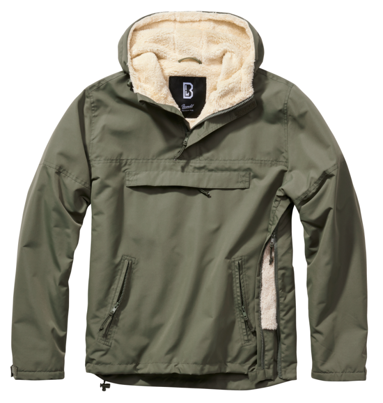 Vindjacka  av Brandit - Windbreaker Sherpa - Herr - oliv