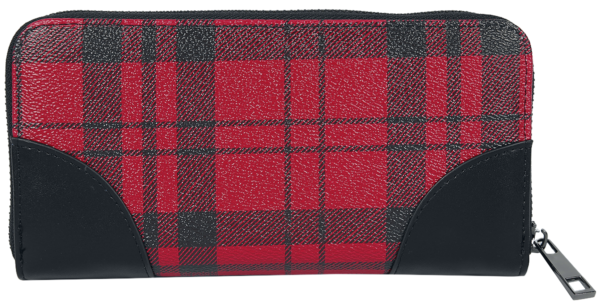 Banned Retro Lady Prim Geldbörse schwarz rot