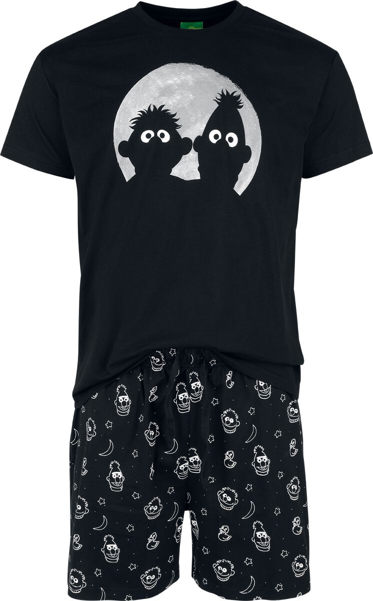 4069225044332 - Ernie und Bert - Moonlight Schlafanzug multicolor in 3XL
