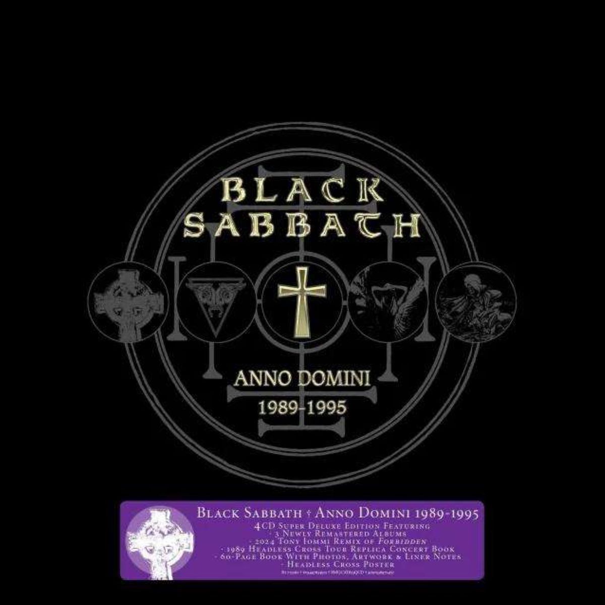 Levně Black Sabbath Anno Domini: 1989 - 1995 4-CD standard