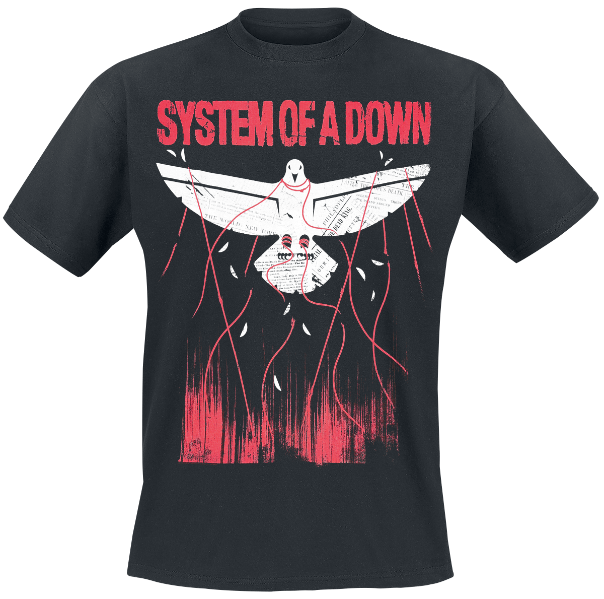 System Of A Down - Dove Overcome - T-Shirt - black image