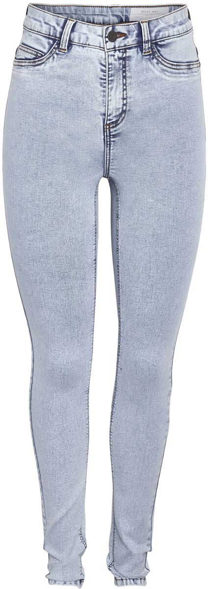 Image of Jeans di Noisy May - NMCallie HW Skinny Jeans VI482LB - W25L30 a W30L30 - Donna - azzurro