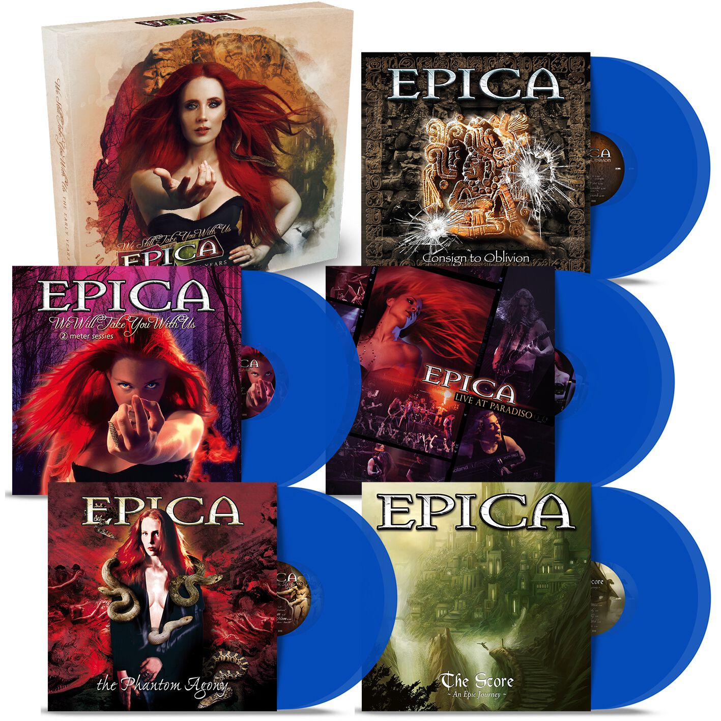 Epica We still take you with us - The early years LP blue
